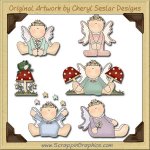 Fairy Babies Graphics Clip Art Download