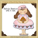 Belinda Beehive Single Clip Art Graphic Download