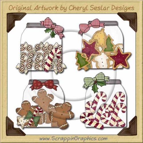 Candy Jar Clipart