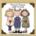 Forever Friends Single Graphics Clip Art Download