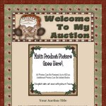 Christmas Wishes Santa Auction Template