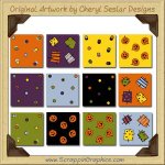 Spooky Ookey Background Tiles Collection Graphics Clip Art Downl