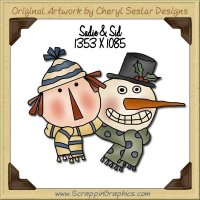 Sadie & Sid Single Graphics Clip Art Download