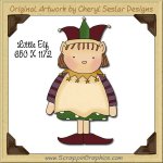 Little Elf Single Graphics Clip Art Download