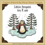 Little Penguin Single Graphics Clip Art Download