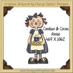 Cookies & Cocoa Annie Single Graphics Clip Art Download