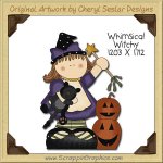 Whimsical Witchy Single Clip Art Graphic Download